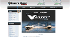 Desktop Screenshot of dealerschoicemarine.com